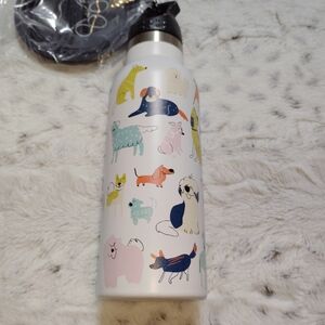 New Modern Expression water bottle w/pet bowl